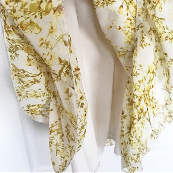 EUC H&M Sleeveless Babydoll Flower Print Dress Sz4 - Picture 6 of 8